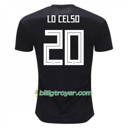 Billige Fotballdrakter Argentina Lo Celso 20 VM 2018 Bortedraktsett